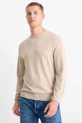 Fine knit jumper