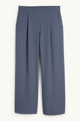 Pantalón de tela - mid waist - straight fit