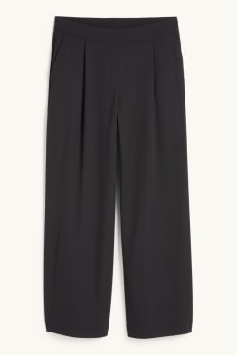 Pantalon de toile - mid waist - straight fit