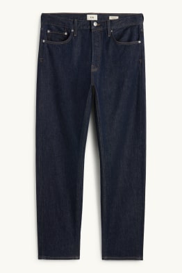 Regular jeans with button fly