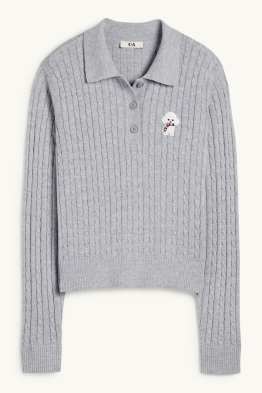 Pullover - Zopfmuster