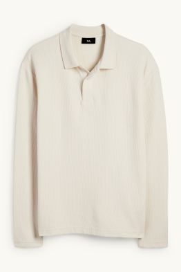 Poloshirt - Regular Fit - strukturiert