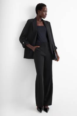 Pantalons formals - mid waist - regular fit