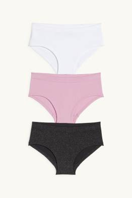 Multipack 3er - Slip - gerippt