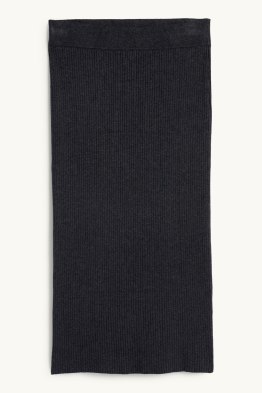 Strickrock - gerippt