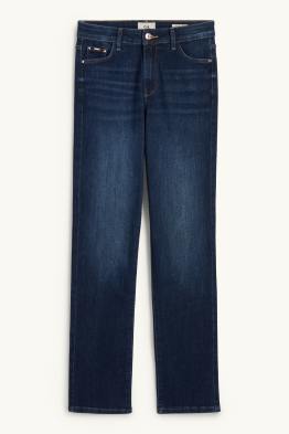 Straight jeans - mid waist - LYCRA®