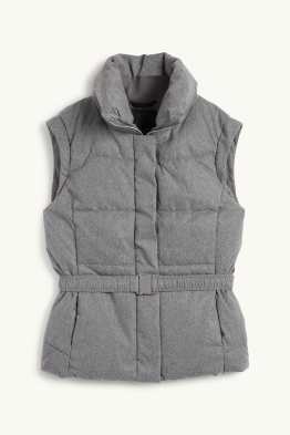 Steppweste mit Gürtel