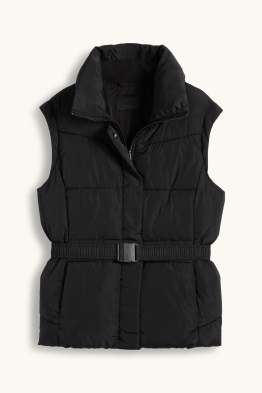 Steppweste mit Gürtel