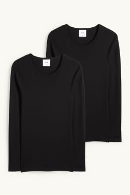 Multipack 2 ks - nátělník - s jemným žebrováním