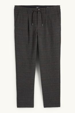 Chino - tapered fit - à carreaux