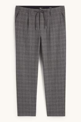 Pantaloni chino - tapered fit - a quadri