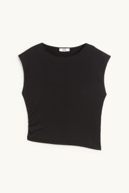 Crop Top - strukturiert