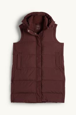 Bodywarmer met capuchon - waterafstotend