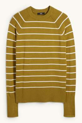 Fijn gebreide tui - gestreept