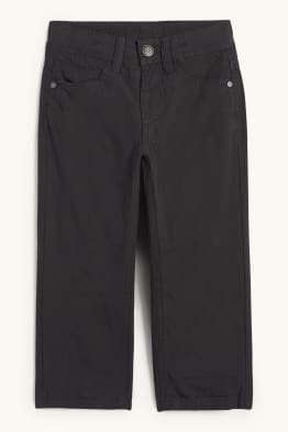 Spodnie ocieplane - z fakturą