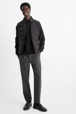 Chino - tapered fit - à carreaux