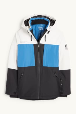 Lyžařská bunda s kapucí - vodotěsná