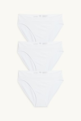 Multipack of 3 - briefs - seamless