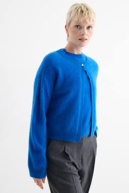 Kaschmir-Strickjacke