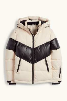 Geacă de schi cu glugă - rezistentă la apă