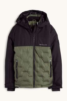 Lyžařská bunda s kapucí - z vodoodpudivého materiálu