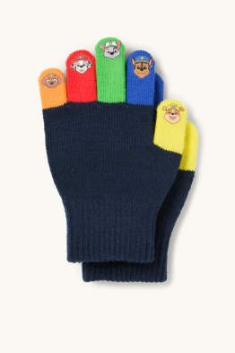 Patrulla Canina - Chase, Marshall, Rubble, Rocky - guantes