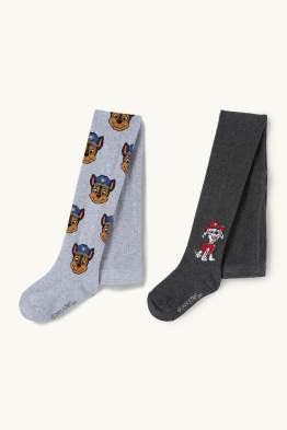 Lot de 2 - La Pat’ Patrouille - Chase, Marcus - collants