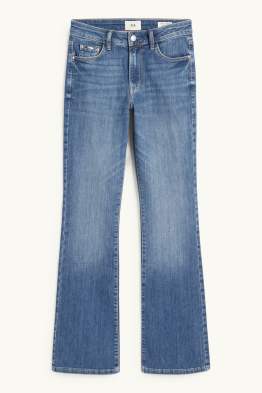 Bootcut jeans - mid waist