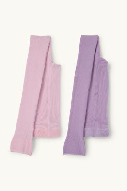 Multipack of 2 - knitted leggings