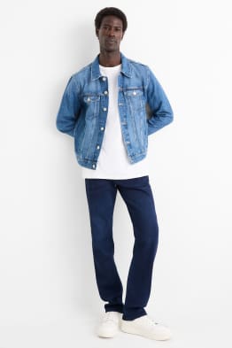 Straight jeans - dżinsy ocieplane - LYCRA®