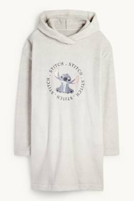 Fleece-Nachthemd mit Kapuze - Lilo & Stitch