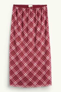 Gonna in rete - a quadretti