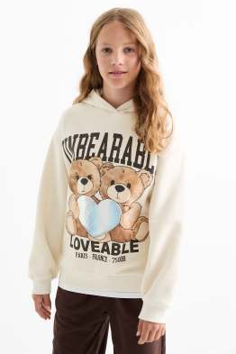 Medvídek Teddy - mikina s kapucí