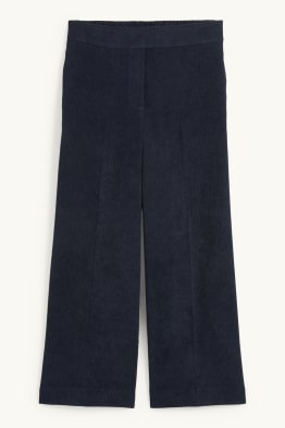 Cordhose - Mid Waist - Wide Leg