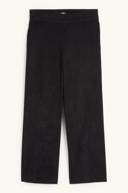 Cordhose - Mid Waist - Wide Leg