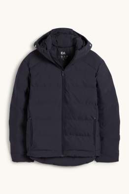 Steppjacke mit Kapuze - wasserabweisend