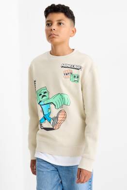 Pack de 2 - Minecraft - sudadera con capucha y sudadera sin capucha