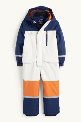 Lyžařská kombinéza s kapucí - vodotěsná