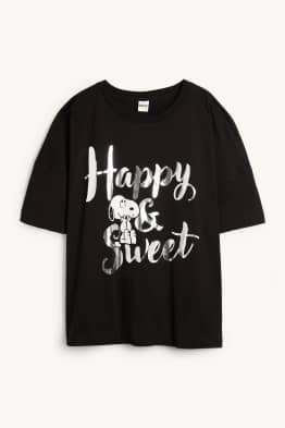 T-Shirt - Snoopy - Glanz-Effekt