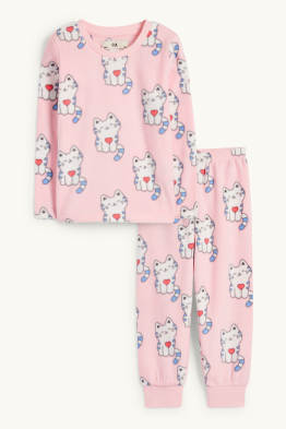 Katze - Winterpyjama - 2 teilig