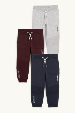 Wielopak, 3 pary - spodnie dresowe