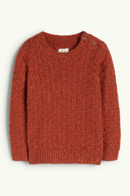 Baby-Pullover - strukturiert