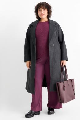 Jersey-Hose - Mid Waist - Flared Fit