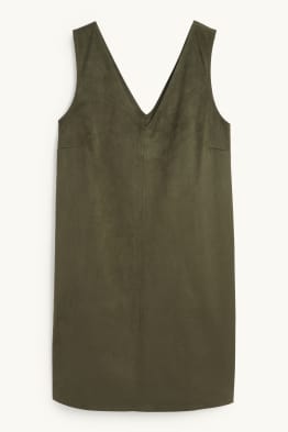 Vestido - straight fit - antelina