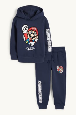 Super Mario - set - hanorac și pantaloni de trening - 2 piese