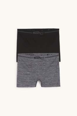 Wielopak, 2 pary - obcisłe bokserki - bezszwowe