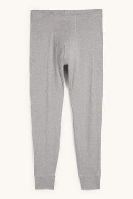 Lange Unterhose - gerippt