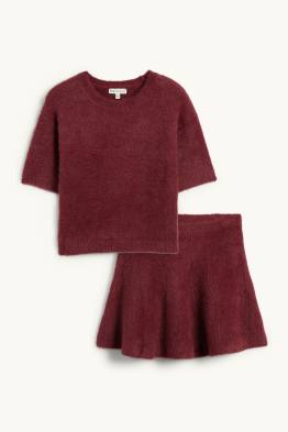 Set - maglione e gonna - 2 pezzi