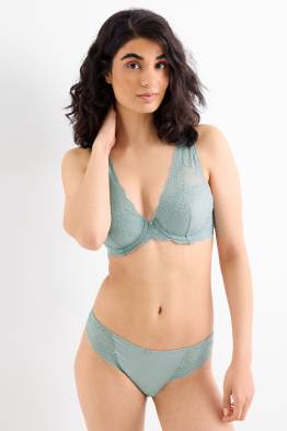 BH mit Bügel - PLUNGE - wattiert