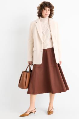 Rock - Velourslederimitat